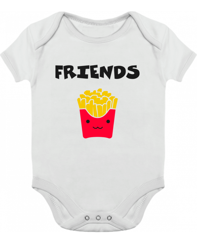 Baby Body Contrast BEST FRIENDS FRIES by tunetoo
