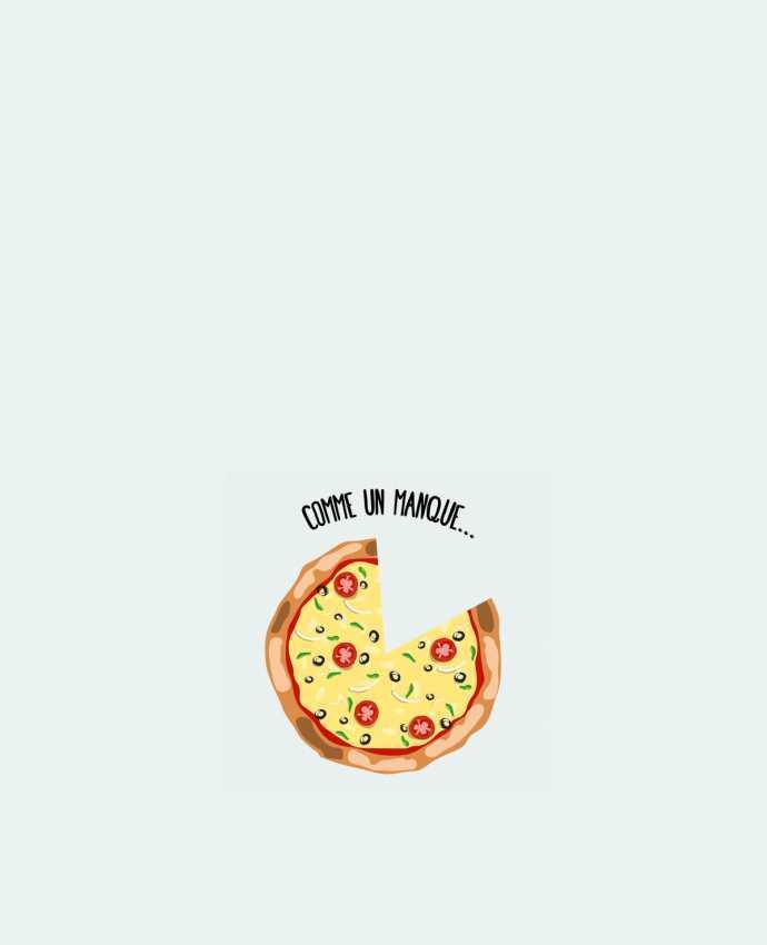 Tote Bag cotton Pizza duo by tunetoo