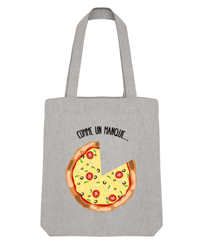 Tote Bag Stanley Stella Pizza duo by tunetoo 