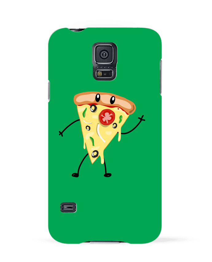 Case 3D Samsung Galaxy S5 Pizza guy by tunetoo