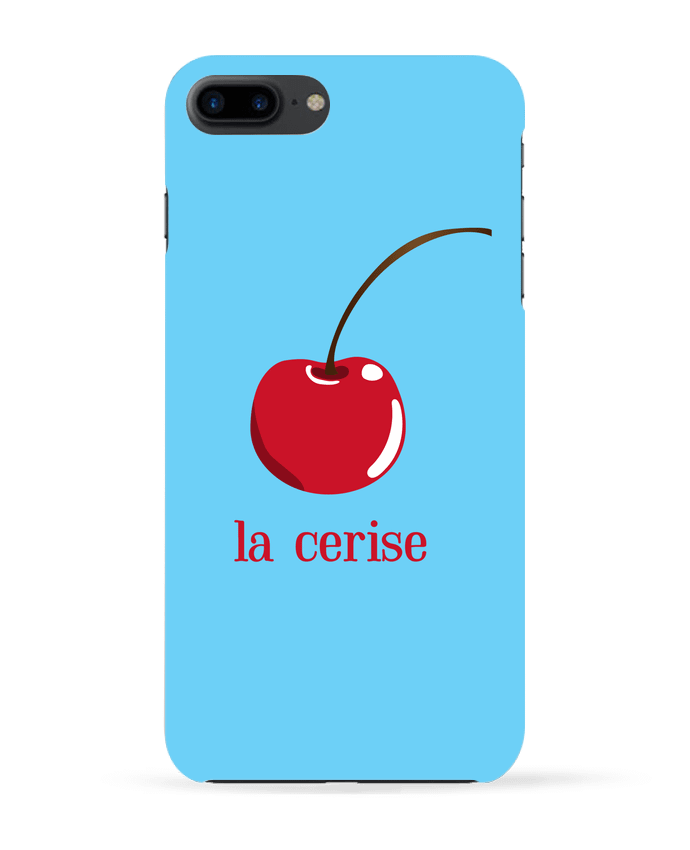 Case 3D iPhone 7+ La cerise by tunetoo
