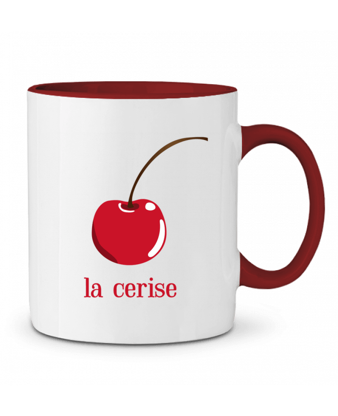Mug bicolore La cerise tunetoo