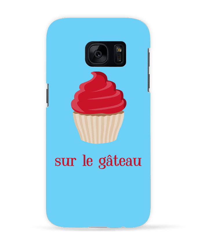 Case 3D Samsung Galaxy S7 sur le gâteau by tunetoo
