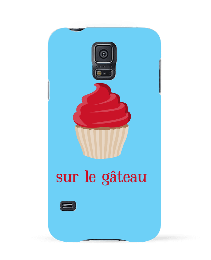Case 3D Samsung Galaxy S5 sur le gâteau by tunetoo
