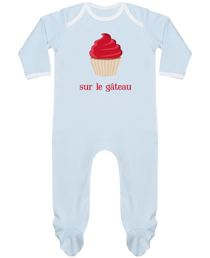 Body Pyjama Bébé sur le gâteau par tunetoo