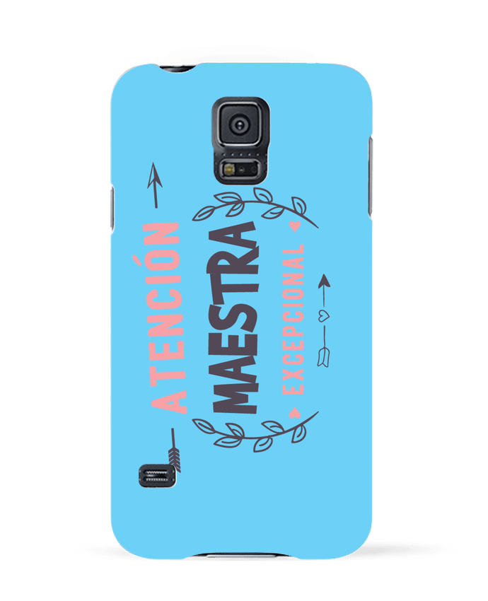 Case 3D Samsung Galaxy S5 Atención maestra exceptional by tunetoo