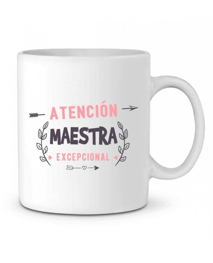 Taza Cerámica Atención maestra exceptional por tunetoo