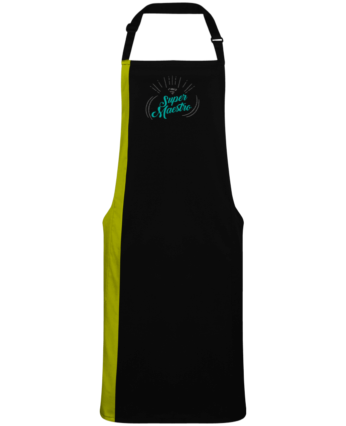 Two-tone long Apron Super maestro by  tunetoo