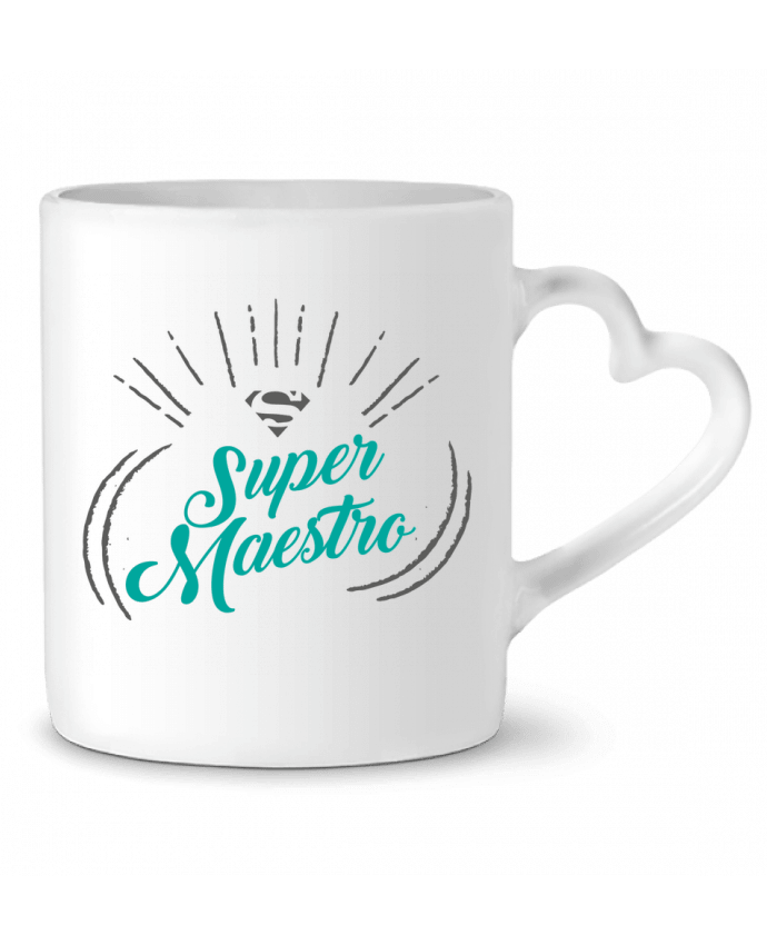 Mug Heart Super maestro by tunetoo
