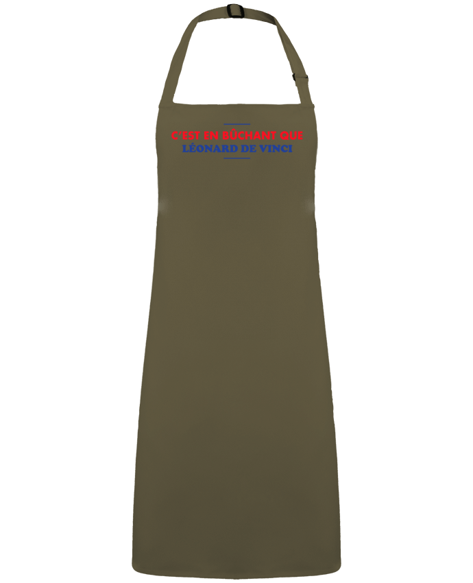 Apron no Pocket C'est en bûchant que Leonard De Vinci by  tunetoo