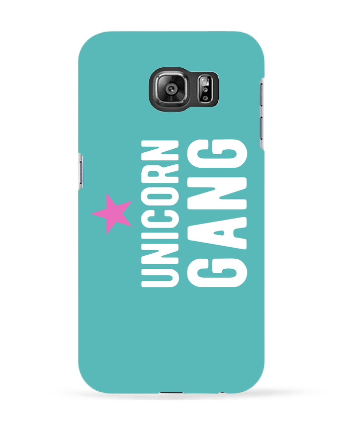 Case 3D Samsung Galaxy S6 Unicorn gang - Original t-shirt