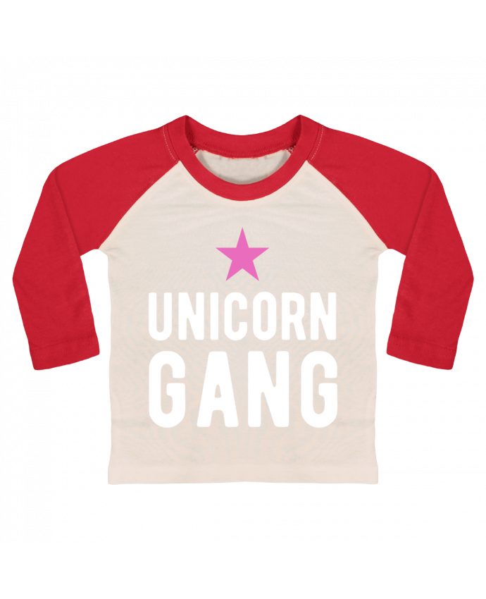 Tee-shirt Bébé Baseball ML Unicorn gang par Original t-shirt