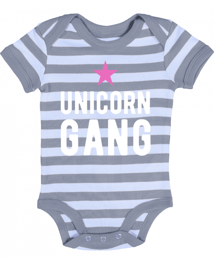 Body Bebé a Rayas Unicorn gang - Original t-shirt