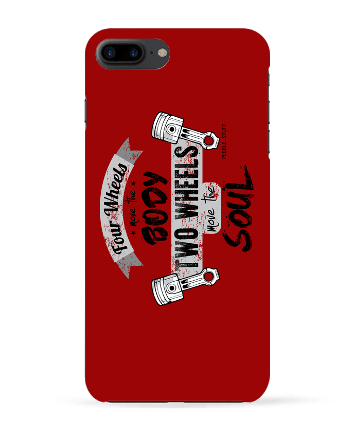 Coque iPhone 7 + Moto Wheels Life par Original t-shirt