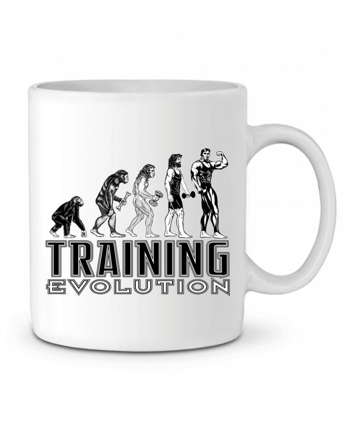 Ceramic Mug Training evolution by Original t-shirt
