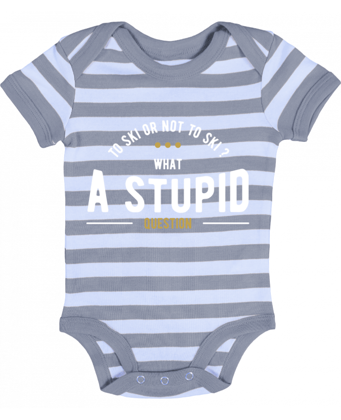 Body Bébé Rayé Ski Shakespeare - Original t-shirt