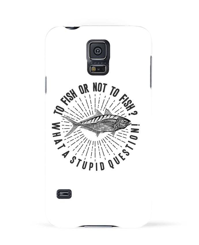 Coque Samsung Galaxy S5 Fishing Shakespeare Quote par Original t-shirt