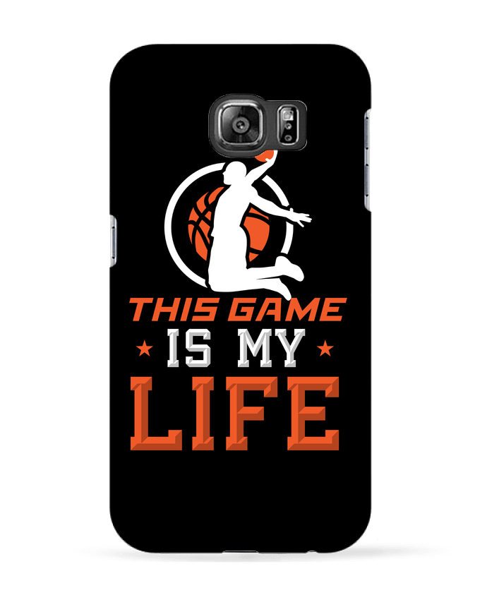Case 3D Samsung Galaxy S6 Basketball Life - Original t-shirt