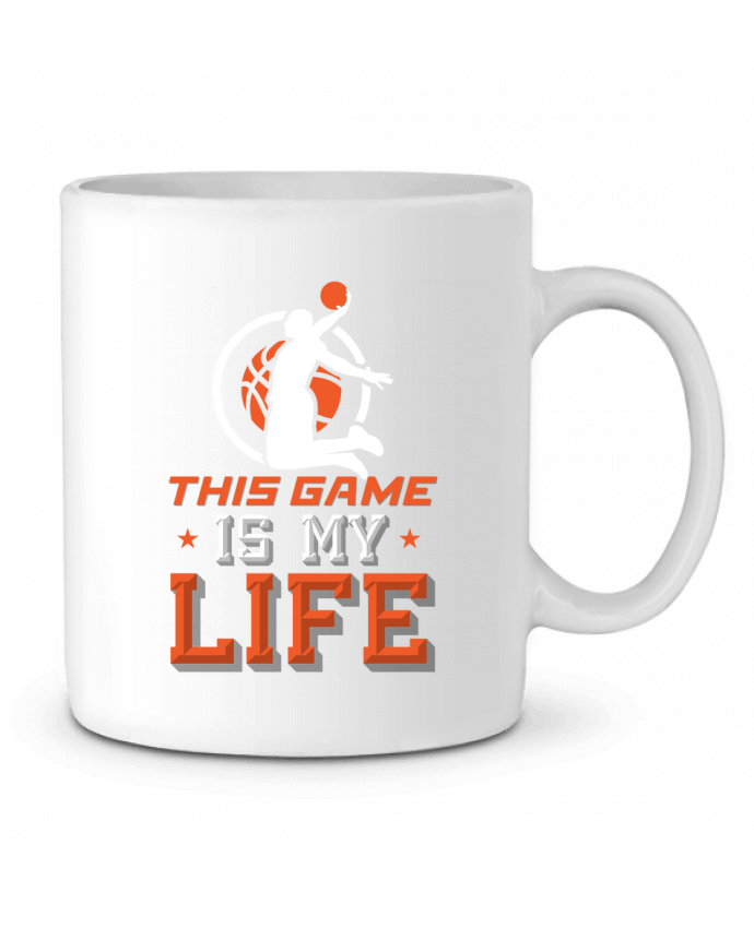 Ceramic Mug Basketball Life by Original t-shirt