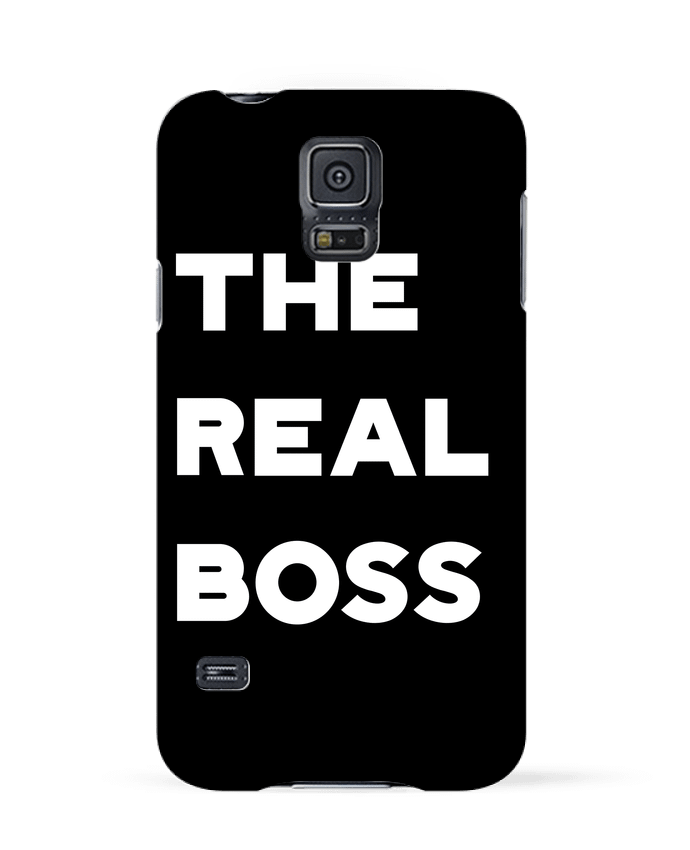 Case 3D Samsung Galaxy S5 The real boss by Original t-shirt