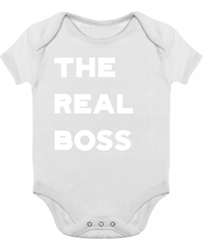 Baby Body Contrast The real boss by Original t-shirt