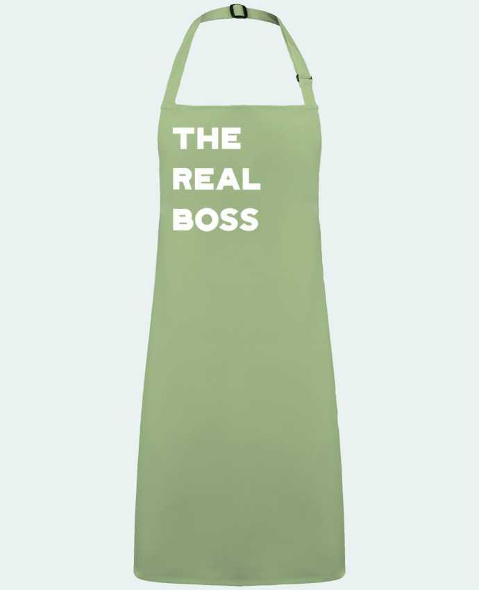 Delantal Sin Bolsillo The real boss por  Original t-shirt