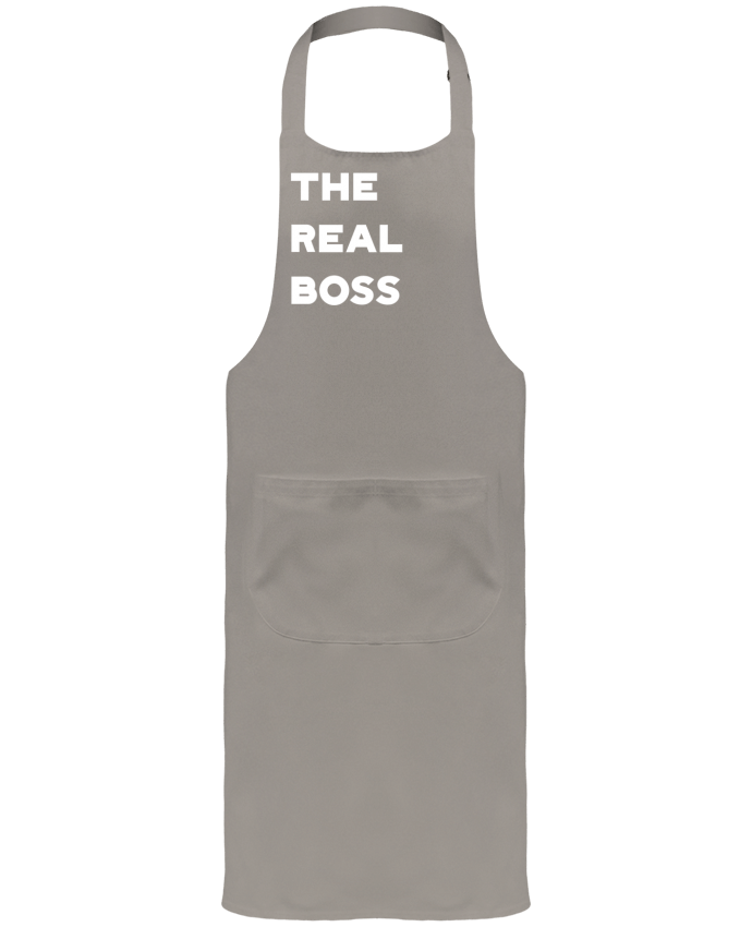 Tablier avec poches The real boss par Original t-shirt