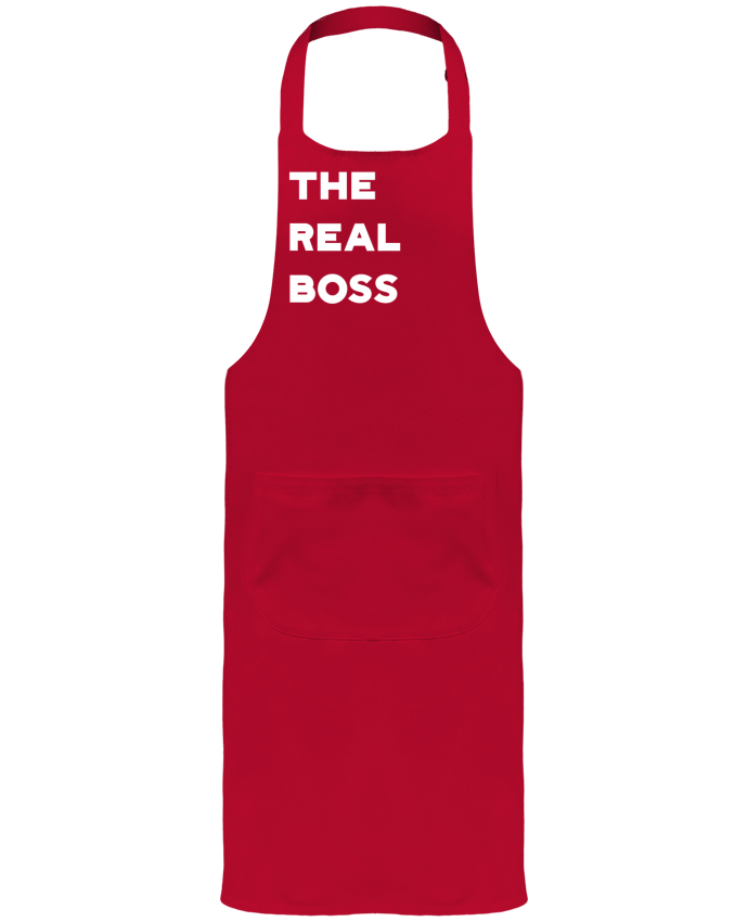 Tablier avec poches The real boss par Original t-shirt