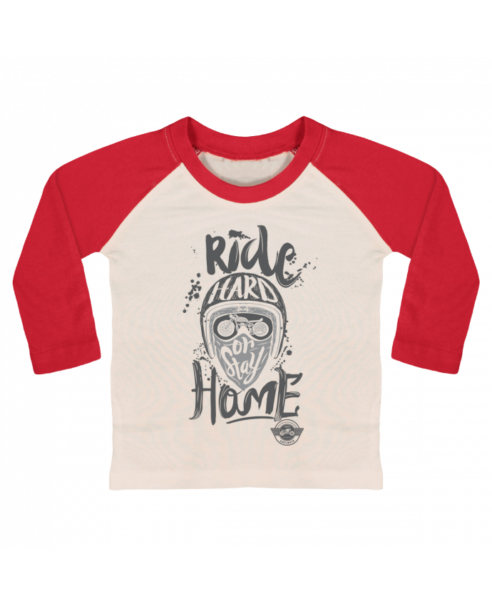 Tee-shirt Bébé Baseball ML Ride Biker Lifestyle par Original t-shirt