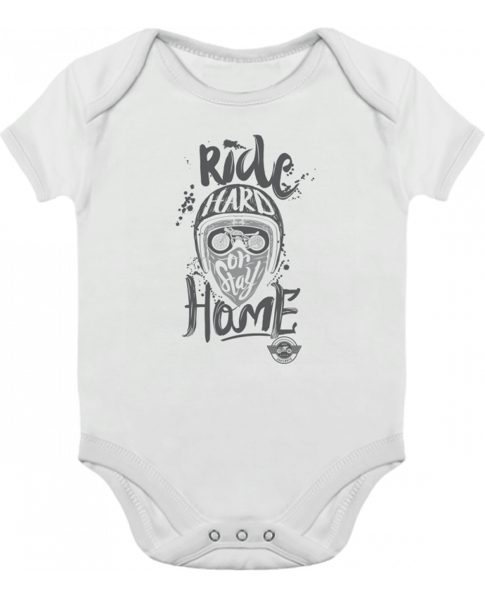 Body bébé manches contrastées Ride Biker Lifestyle par Original t-shirt