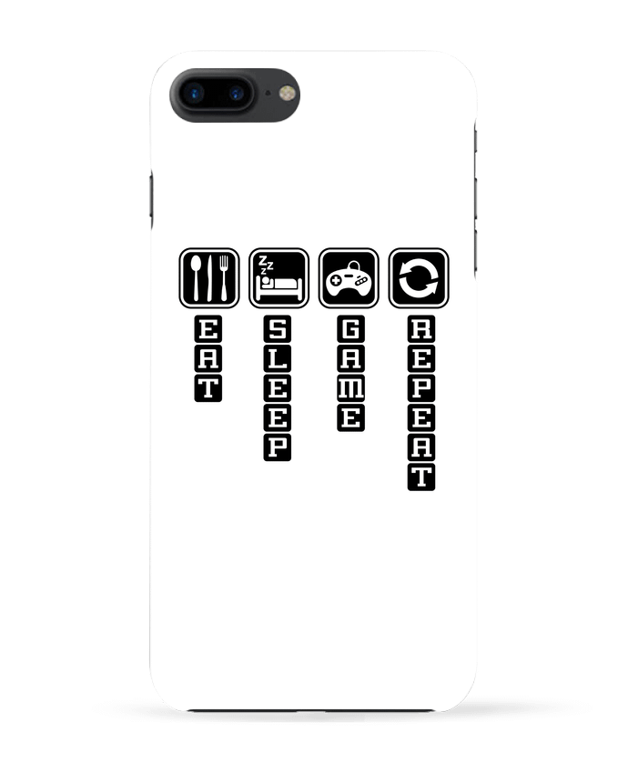 Case 3D iPhone 7+ Gamer life cycle by Original t-shirt