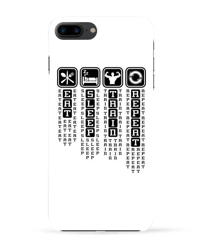 Coque iPhone 7 + Workout life par Original t-shirt
