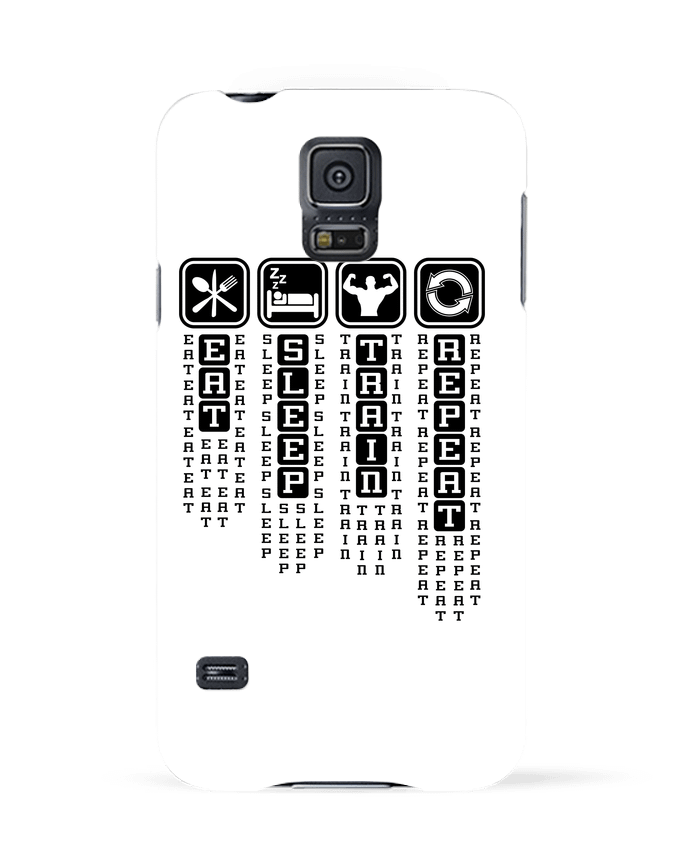 Coque Samsung Galaxy S5 Workout life par Original t-shirt