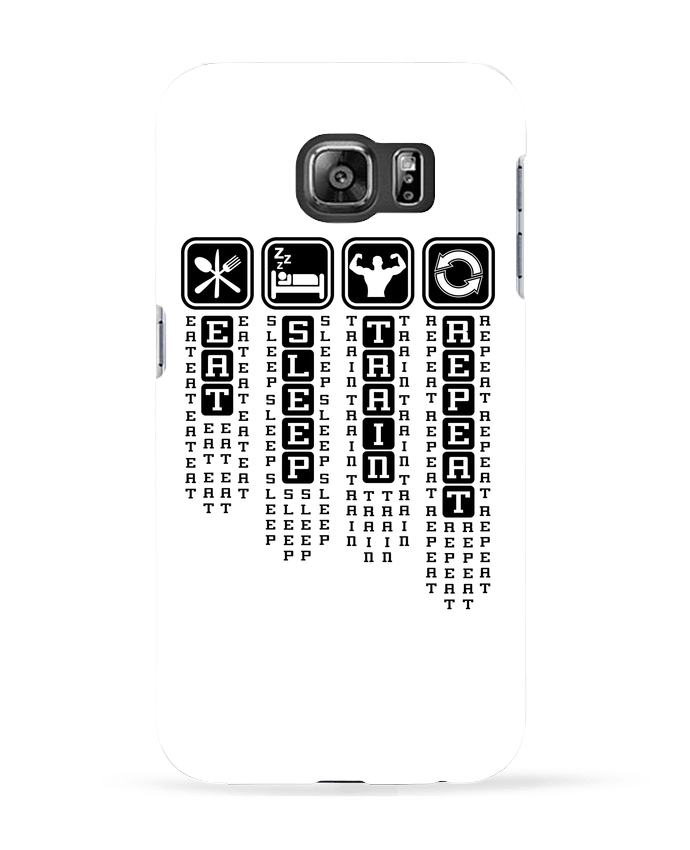 Coque Samsung Galaxy S6 Workout life - Original t-shirt