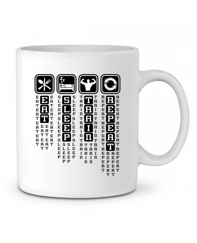 Mug  Workout life par Original t-shirt