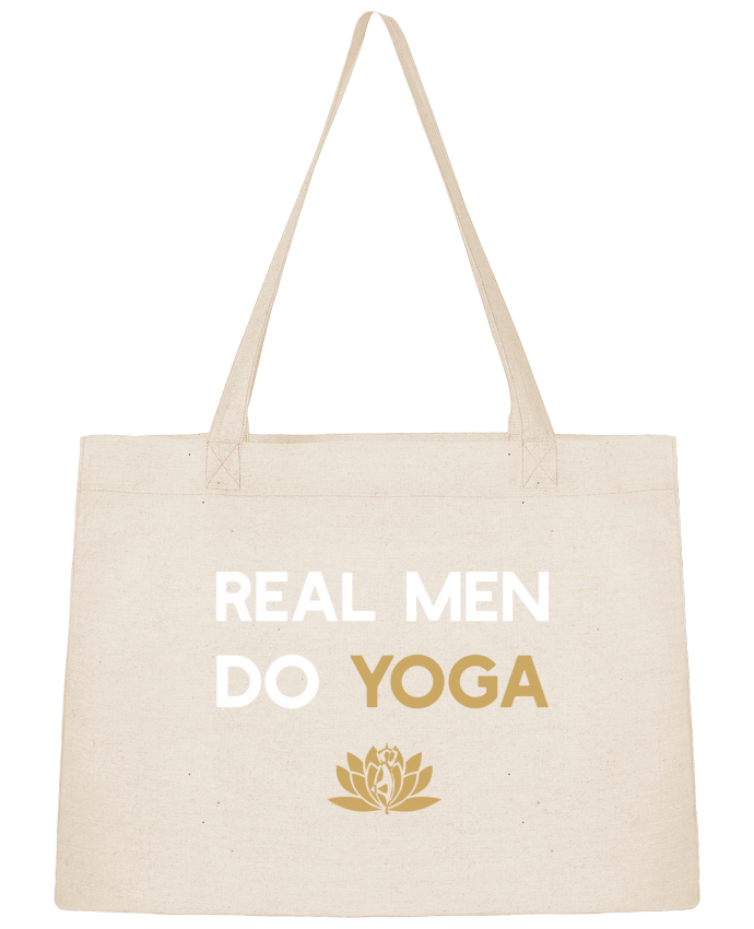 Bolsa de Tela Stanley Stella Real men do yoga por Original t-shirt