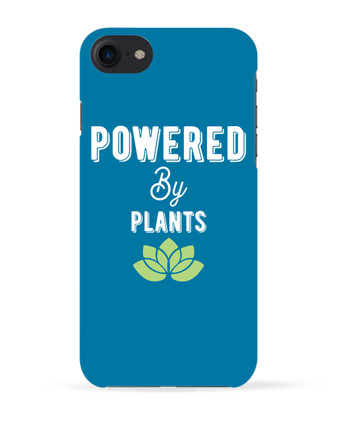 COQUE 3D Iphone 7 Powered by plants de Original t-shirt