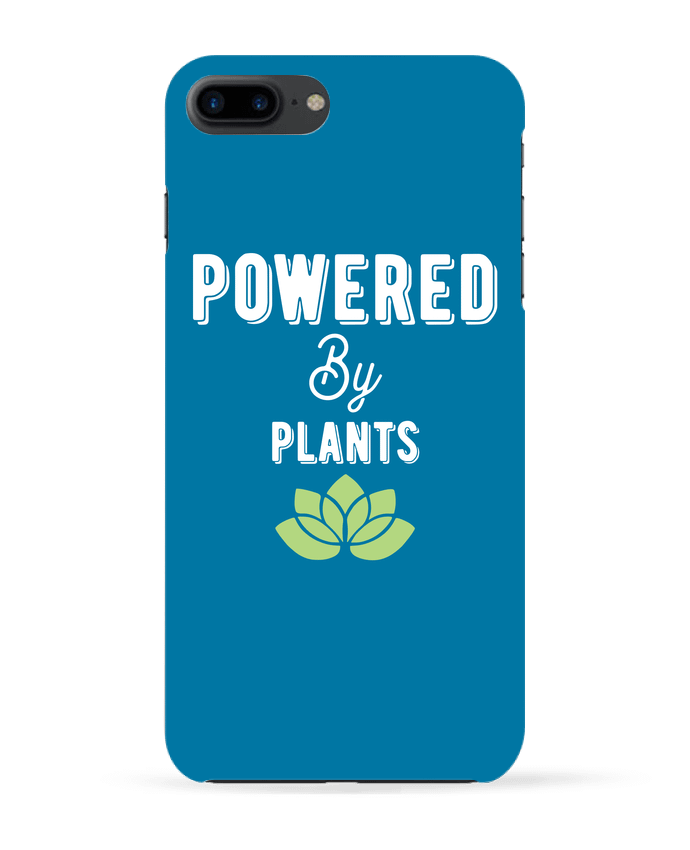 Coque iPhone 7 + Powered by plants par Original t-shirt