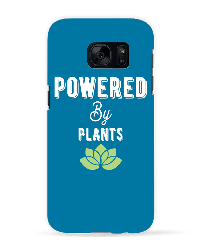 Coque 3D Samsung Galaxy S7  Powered by plants par Original t-shirt