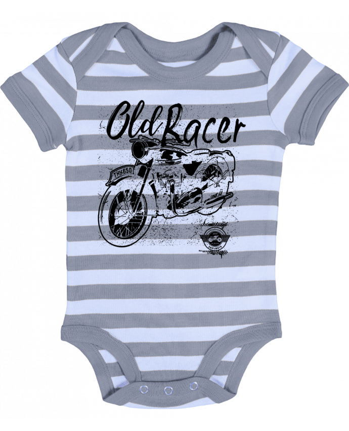 Body Bébé Rayé Vintage moto - Original t-shirt