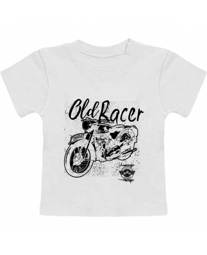 Camiseta Bebé Manga Corta Vintage moto manches courtes du designer Original t-shirt