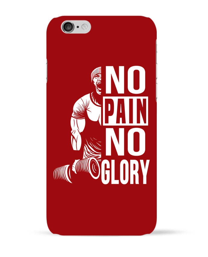 Case 3D iPhone 6 No pain no glory by Original t-shirt