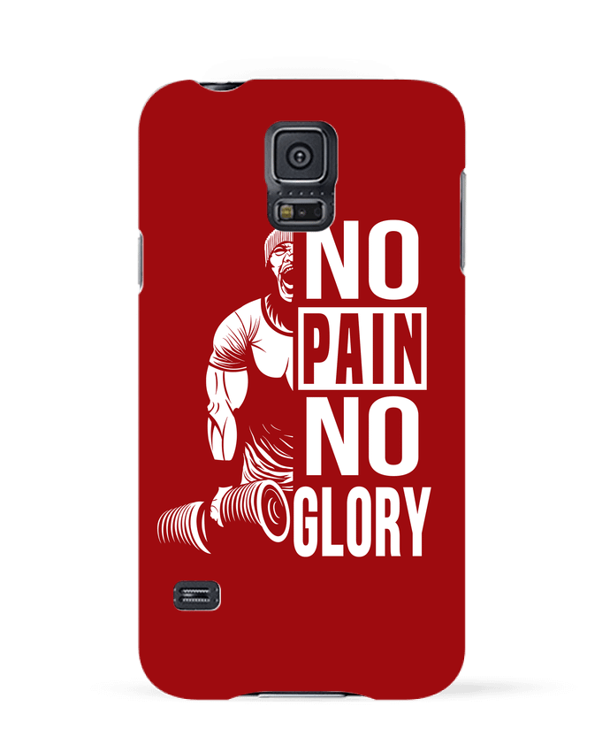 Case 3D Samsung Galaxy S5 No pain no glory by Original t-shirt