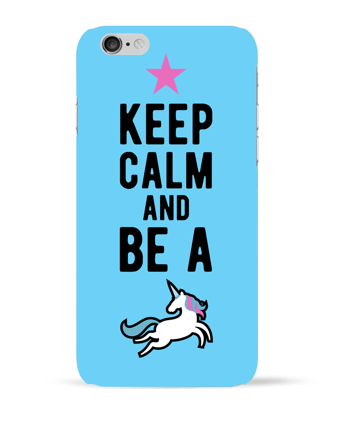 Case 3D iPhone 6 Be a unicorn humour licorne by Original t-shirt