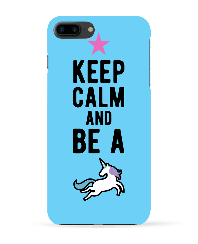 Coque iPhone 7 + Be a unicorn humour licorne par Original t-shirt