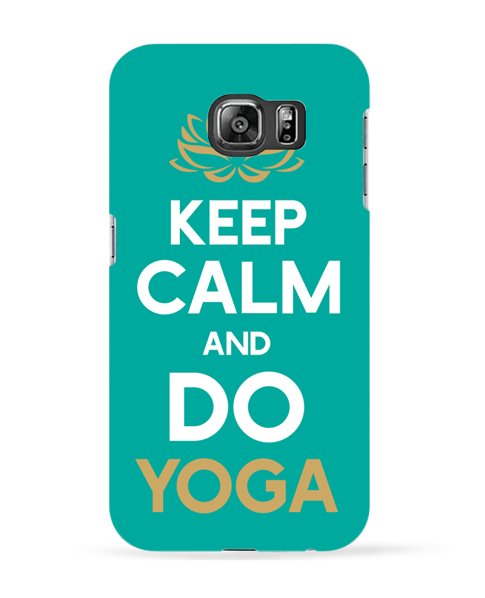 Coque Samsung Galaxy S6 Keep calm Yoga - Original t-shirt