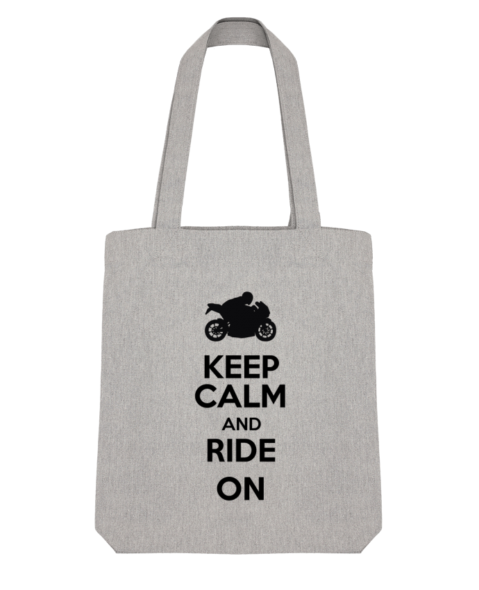 Tote Bag Stanley Stella Keep calm Moto par Original t-shirt 