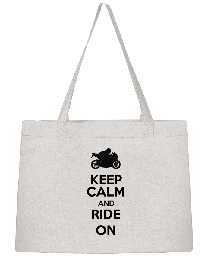 Sac Shopping Keep calm Moto par Original t-shirt