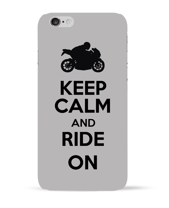 Coque iPhone 6 Keep calm Moto par Original t-shirt