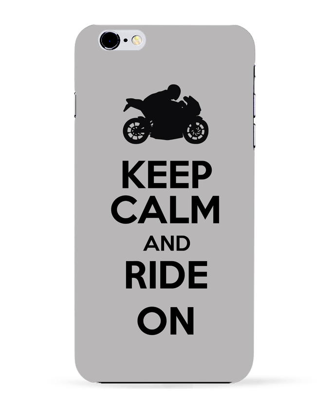 Case 3D iPhone 6+ Keep calm Moto de Original t-shirt